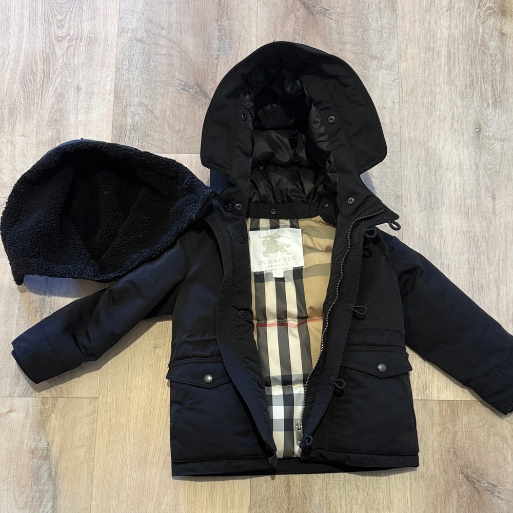 Burberry Black Down Jacket